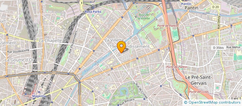 localisation de l'entreprise P M B  PARIS