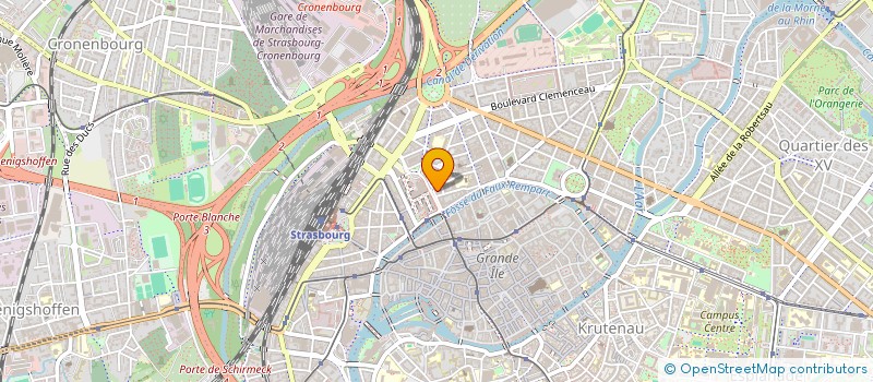 localisation de l'entreprise P M C à STRASBOURG