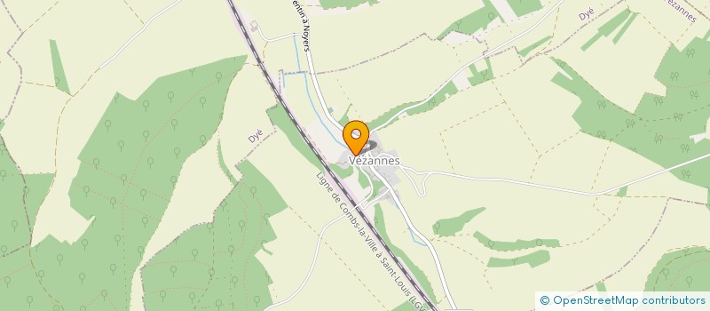 localisation de l'entreprise P M C B  VEZANNES