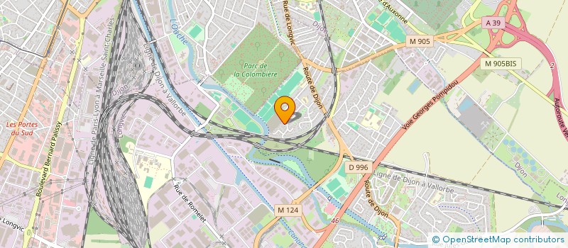 localisation de l'entreprise P.M.E. CONSEIL  OUGES