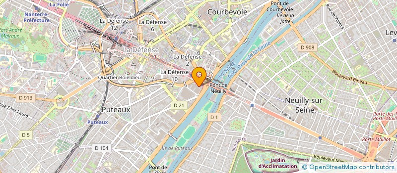 localisation de l'entreprise P.M.E.FINANCEMENT à PUTEAUX