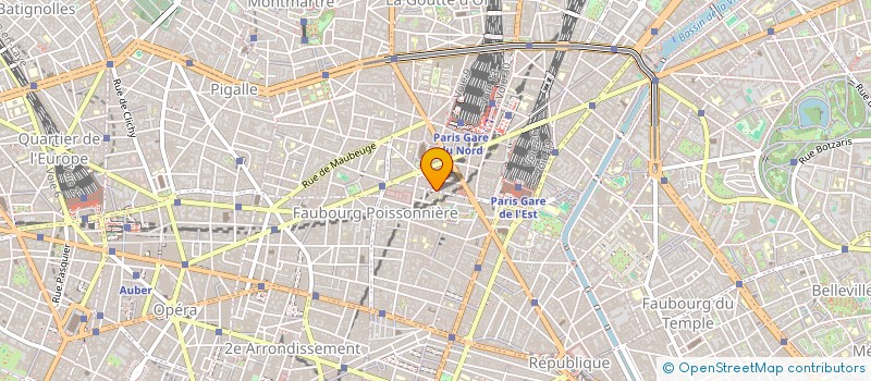 localisation de l'entreprise P.M.E.S.  PARIS