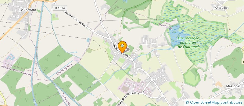 localisation de l'entreprise P.M. ENDURO EVASION  FRONTONAS