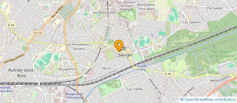 localisation de l'entreprise P M F à SEVRAN