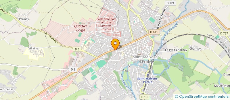 localisation de l'entreprise P.M.F. III  SAINT-MAIXENT-L'ECOLE