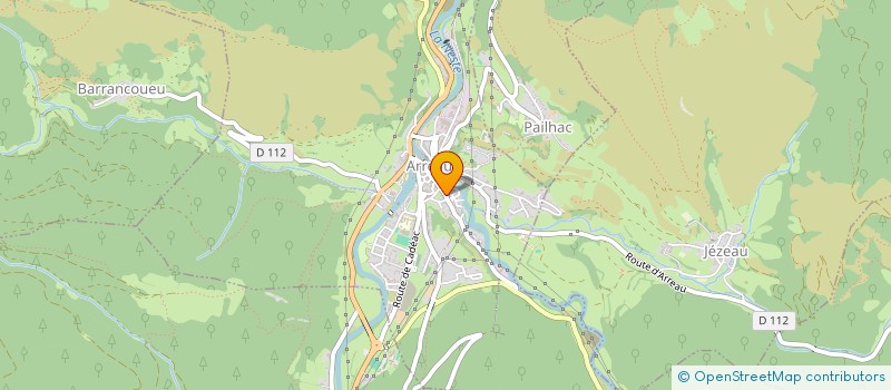 localisation de l'entreprise P M J FINANCES  JEZEAU