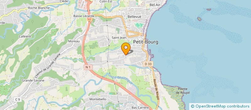 localisation de l'entreprise P-M KARAOKE  PETIT-BOURG