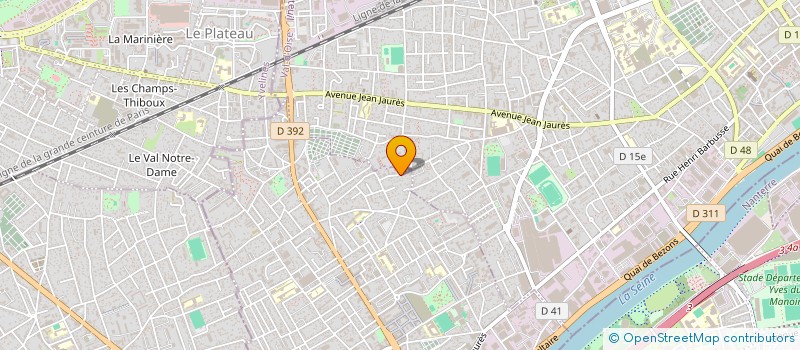 localisation de l'entreprise P M P à BEZONS