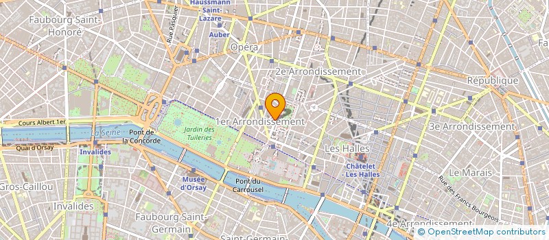 localisation de l'entreprise P.M.R à PARIS