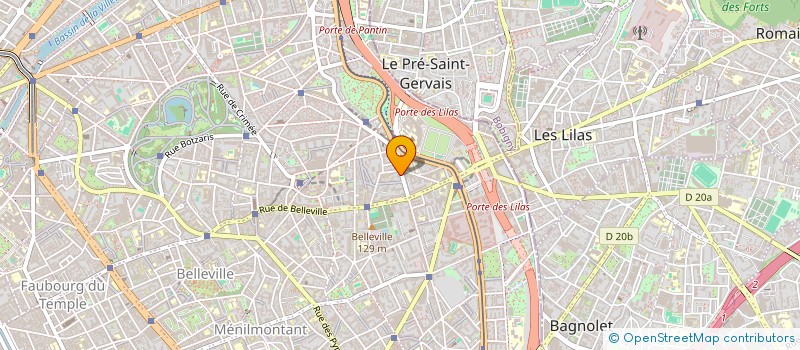 localisation de l'entreprise P M R DIFFUSION  PARIS