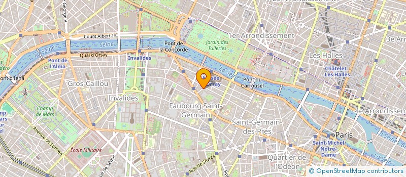 localisation de l'entreprise P.M.T.S. EURL  PARIS