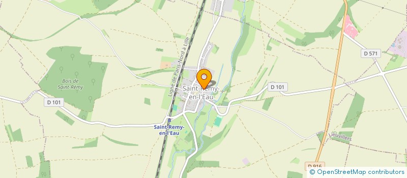 localisation de l'entreprise P.N  SAINT-REMY-EN-L'EAU