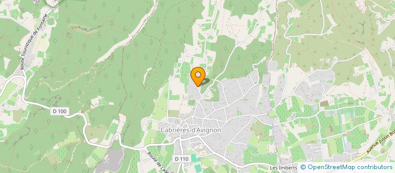 localisation de l'entreprise P & N  CABRIERES-D'AVIGNON