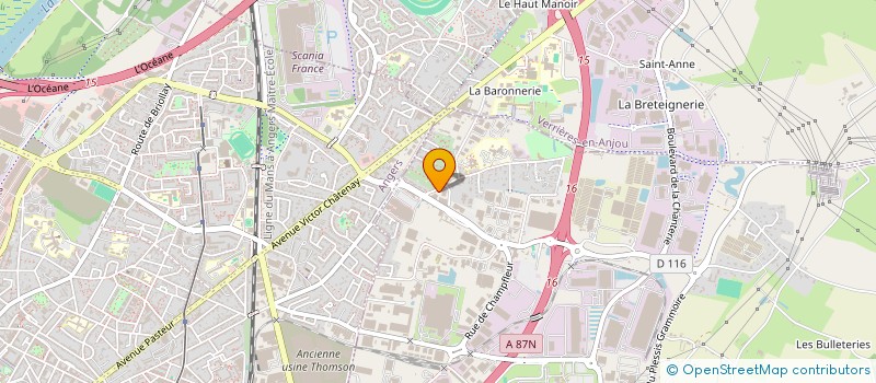 localisation de l'entreprise P.N.L.B  SAINT-BARTHELEMY-D'ANJOU