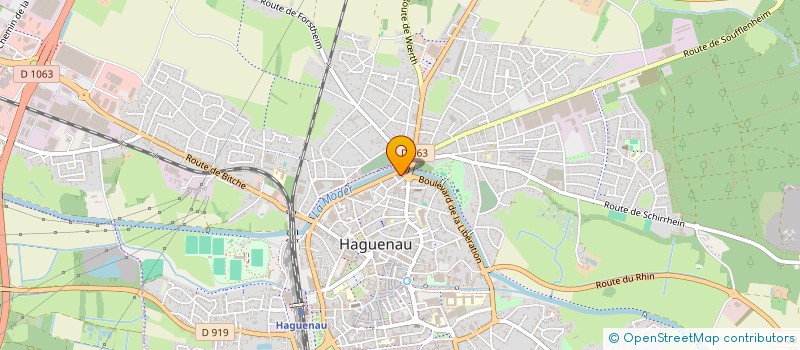 localisation de l'entreprise P.N.R  HAGUENAU