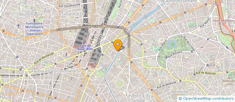 localisation de l'entreprise P.O.A.  PARIS