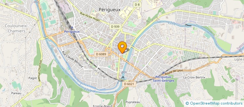 localisation de l'entreprise P O DECOMUR à PERIGUEUX