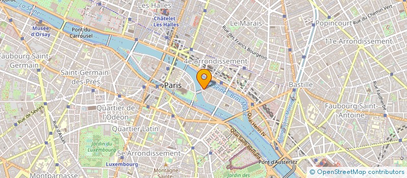 localisation de l'entreprise P O E T T à PARIS