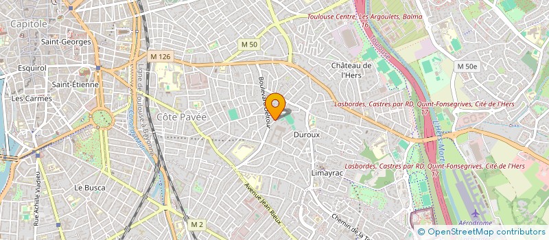 localisation de l'entreprise P O G O PARTISANS OPPORTUNS GENERATION OUVERTE à TOULOUSE