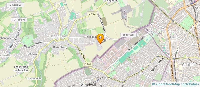 localisation de l'entreprise P.O.S. TECHNIK  HEGENHEIM