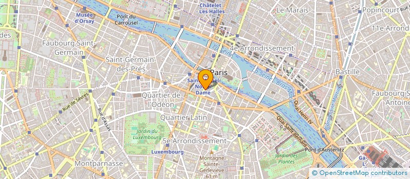 localisation de l'entreprise P&P  PARIS