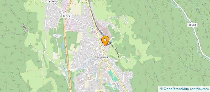 localisation de l'entreprise P.P.  VILLEBOIS