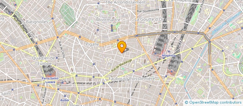 localisation de l'entreprise P&P  PARIS