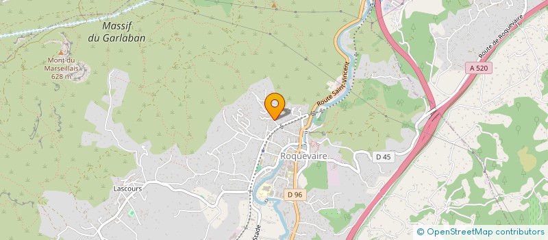 localisation de l'entreprise P.P.C GRUZZA  ROQUEVAIRE