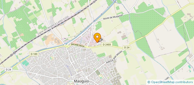 localisation de l'entreprise P&P IMMO  MAUGUIO