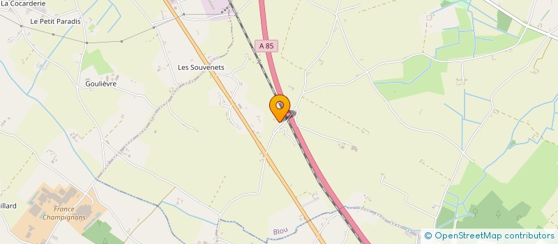 localisation de l'entreprise P.P.O à GENNES-VAL-DE-LOIRE