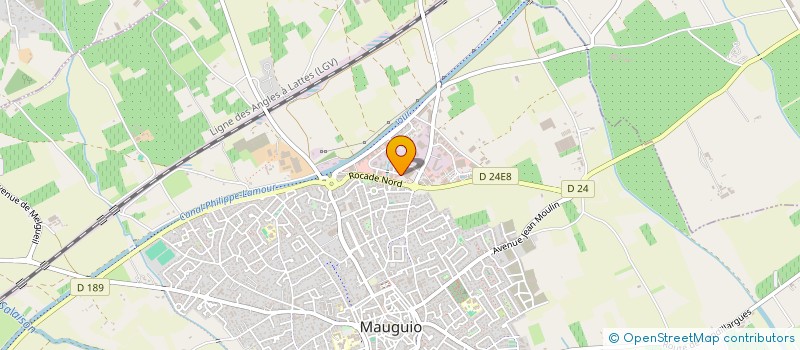 localisation de l'entreprise P.P.O à MAUGUIO