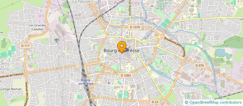 localisation de l'entreprise P P R C N B à BOURG-EN-BRESSE