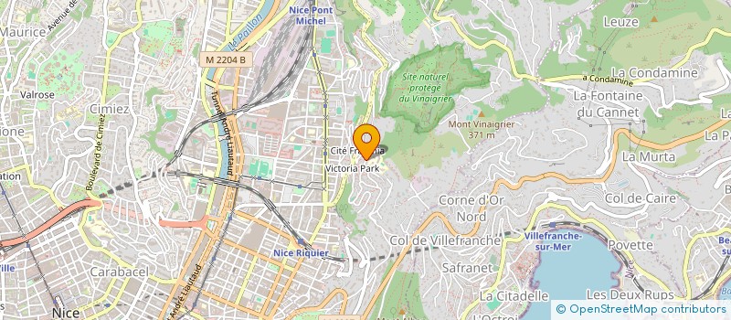 localisation de l'entreprise P & P RENOV à NICE