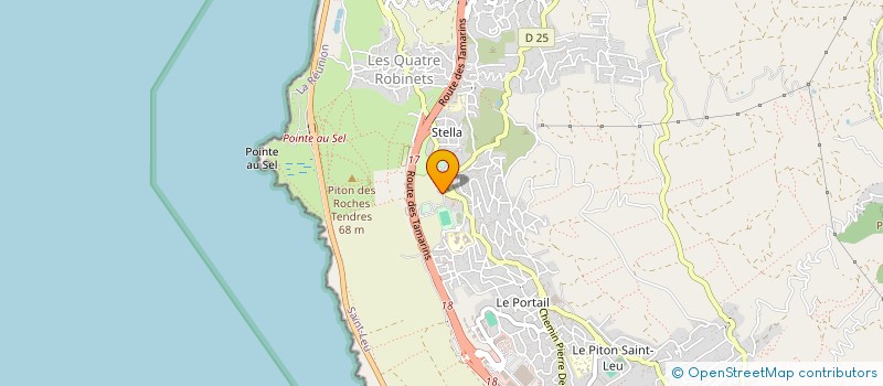 localisation de l'entreprise P.P.S. RACING  SAINT-LEU