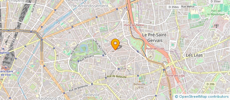 localisation de l'entreprise P&P TOUQUET  PARIS