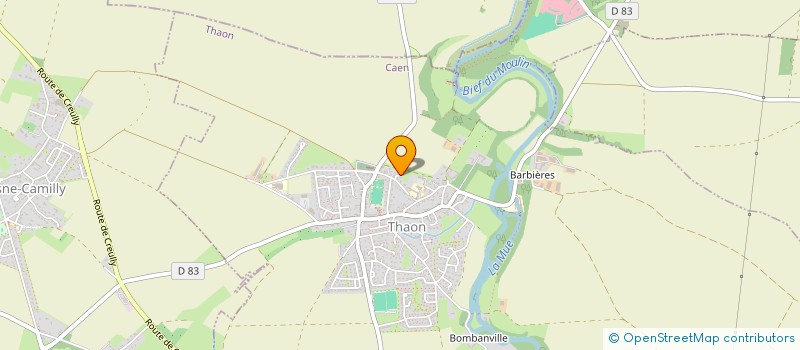 localisation de l'entreprise P.PAUL DOUMER  ANISY