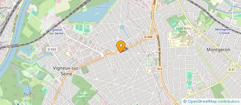 localisation de l'entreprise P R à VIGNEUX-SUR-SEINE