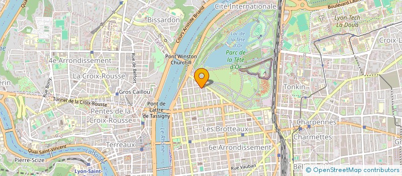 localisation de l'entreprise P.R  LYON