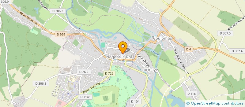 localisation de l'entreprise P R A M à NOGENT-LE-ROI