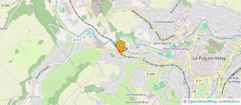 localisation de l'entreprise P.R.C.F. à PARIS