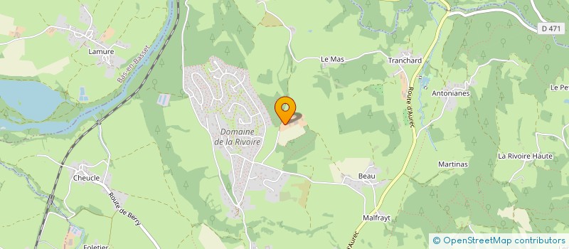 localisation de l'entreprise P.R.C.P. SCI  MONISTROL-SUR-LOIRE