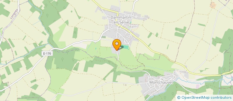 localisation de l'entreprise P.R CONSEILS  DAMMARTIN-EN-SERVE