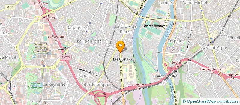 localisation de l'entreprise P.R. EXPERTISES à TOULOUSE