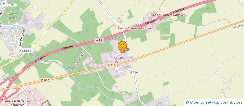 localisation de l'entreprise P.R.N. SARL à NOGENT-LE-PHAYE