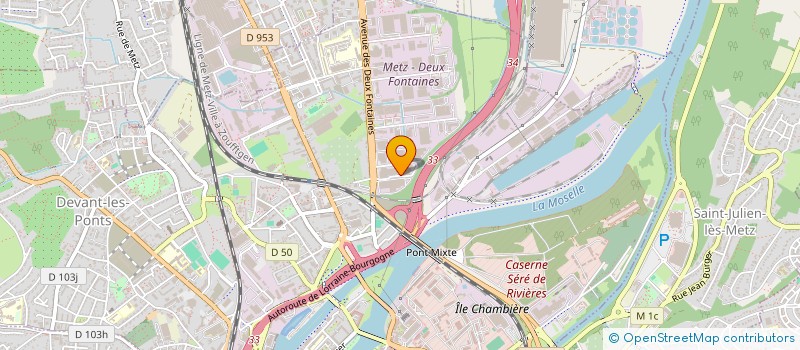 localisation de l'entreprise P R PRO  METZ