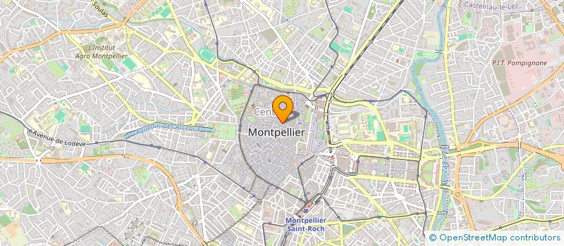localisation de l'entreprise P R S à MONTPELLIER
