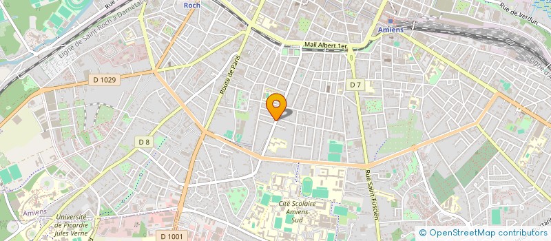 localisation de l'entreprise P.R.S.C à AMIENS