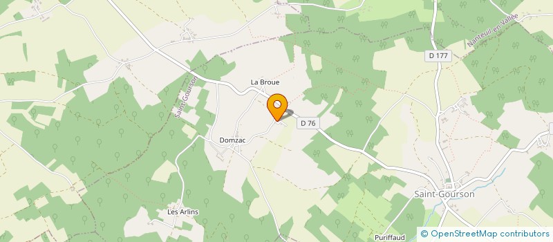 localisation de l'entreprise P&R SECURE à SAINT-GOURSON