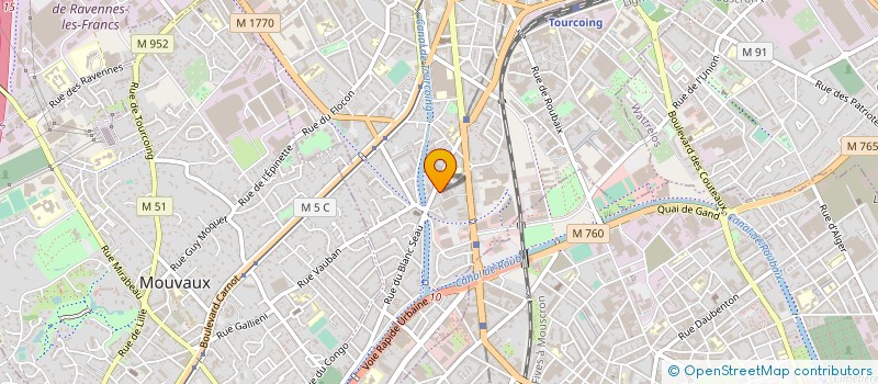 localisation de l'entreprise P. REPRESENTATIONS à TOURCOING