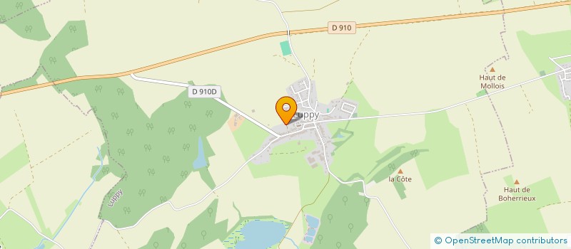 localisation de l'entreprise P.RO à REMILLY